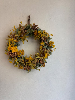 wreath;ミモザミックス