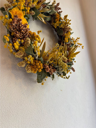 wreath;ミモザミックス