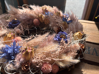 SEPTEMBER LESSON ; table wreath