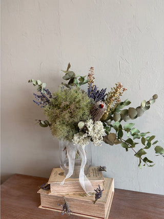 JUNE LESSON ; smoke tree bouquet object